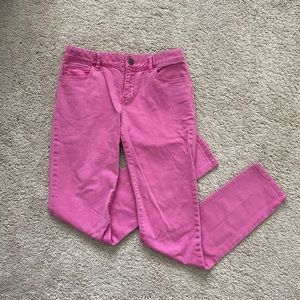 Girls’ Pink Skinny Jeans